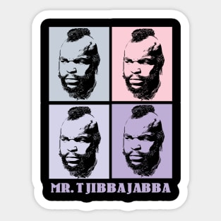MR. Jibba Jabba Sticker